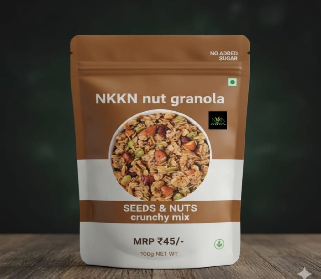 NKKN Nut Granola – Seeds &  Nuts 