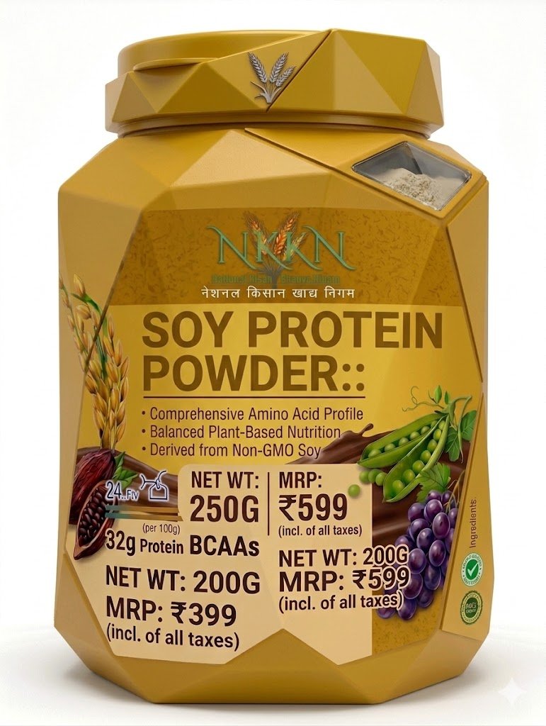 Read more about the article NKKN Brand Soy Protein Powder With Vanilla Flavour: A Smart Choice for Healthy Living
